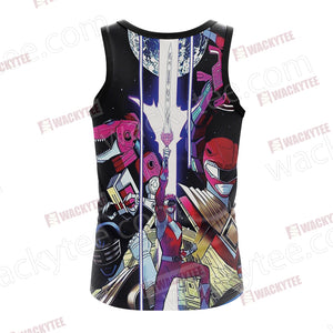 Power Rangers New Style Unisex 3D Tank Top