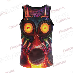 The Legend Of Zelda: Majora New Version Unisex 3D Tank Top