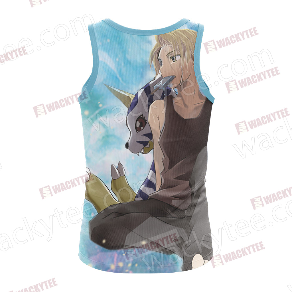 Digimon Matt And Gabumon Unisex 3D Tank Top