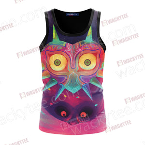 The Legend Of Zelda: Majora New Version Unisex 3D Tank Top