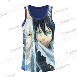 Noragami - Yato New Look Unisex 3D Tank Top