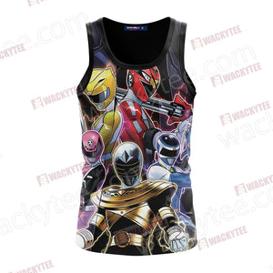 Power Rangers New Style Unisex 3D Tank Top