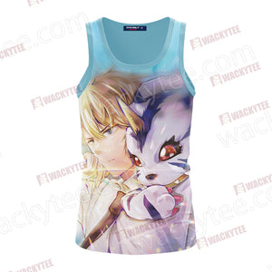 Digimon Matt And Gabumon Unisex 3D Tank Top