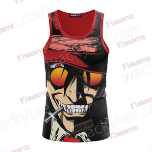 Hellsing Alucard Unisex 3D Tank Top