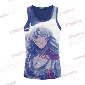 Inuyasha Sesshomaru Sama Unisex 3D Tank Top