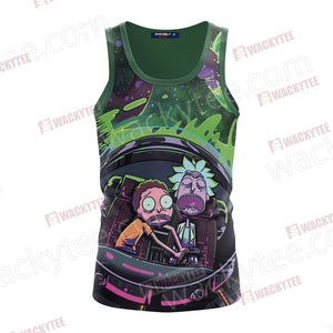 Rick and Morty Unisex 3D Tank Top