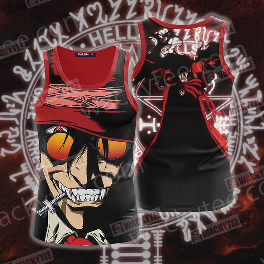 Hellsing Alucard Unisex 3D Tank Top