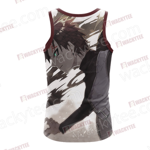 Naruto Gaara New Unisex 3D Tank Top