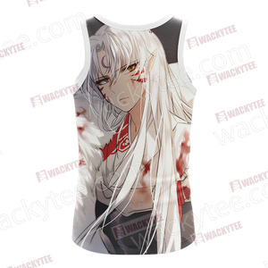 Inuyasha Sesshomaru Unisex 3D Tank Top