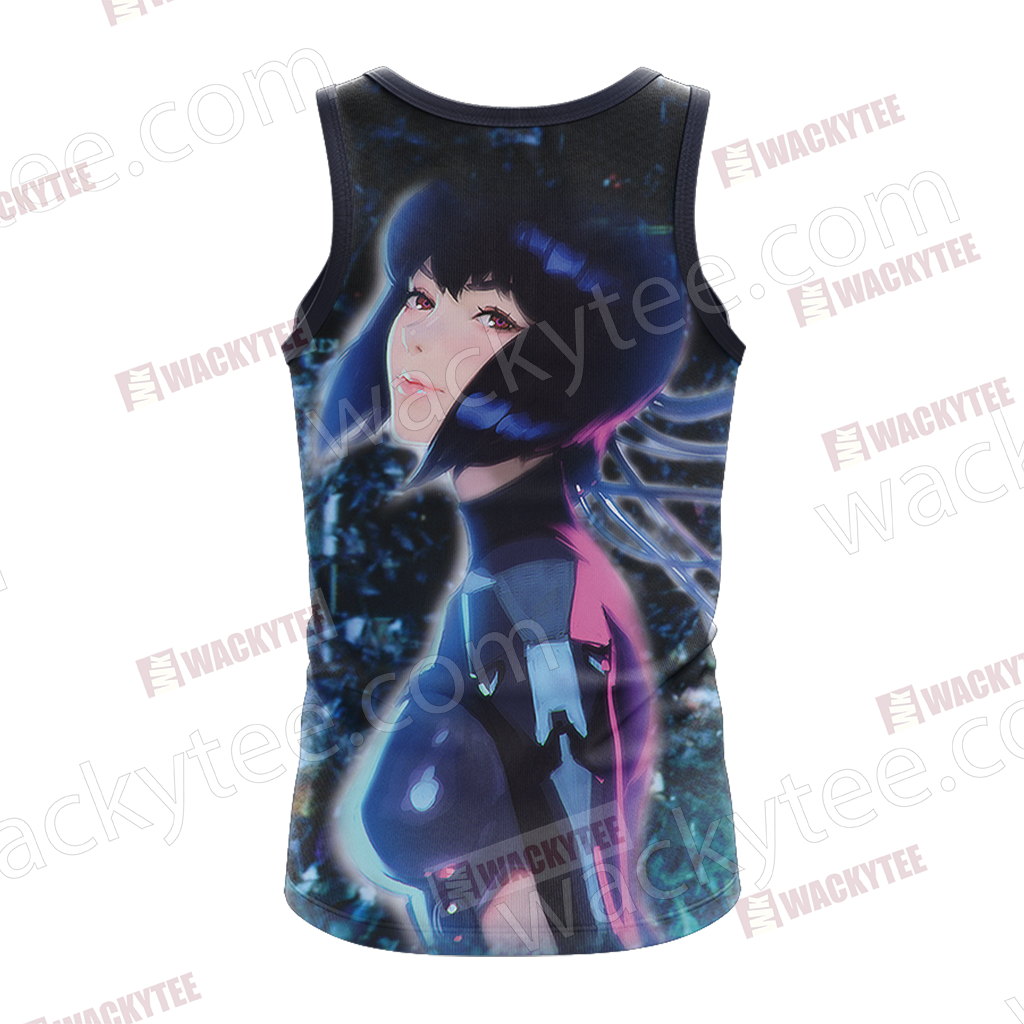 Ghost in the Shell: Stand Alone Complex - Kusanagi Motoko Unisex 3D Tank Top