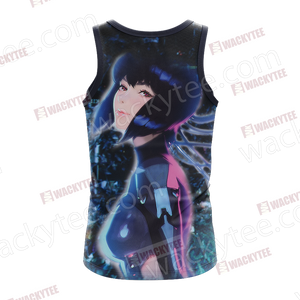 Ghost in the Shell: Stand Alone Complex - Kusanagi Motoko Unisex 3D Tank Top