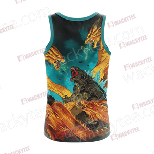 Godzilla King Of The Monsters New Look 3D Tank Top