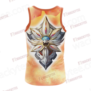 Pokemon Solgaleo Unisex 3D Tank Top