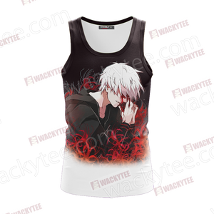 Tokyo Ghoul - Kaneki Ken New Version Unisex 3D Tank Top