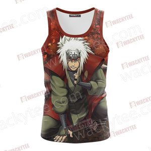 Naruto Jiraiya 3D Tank Top