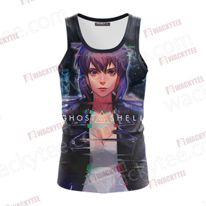 Ghost in the Shell: Stand Alone Complex - Kusanagi Motoko Unisex 3D Tank Top