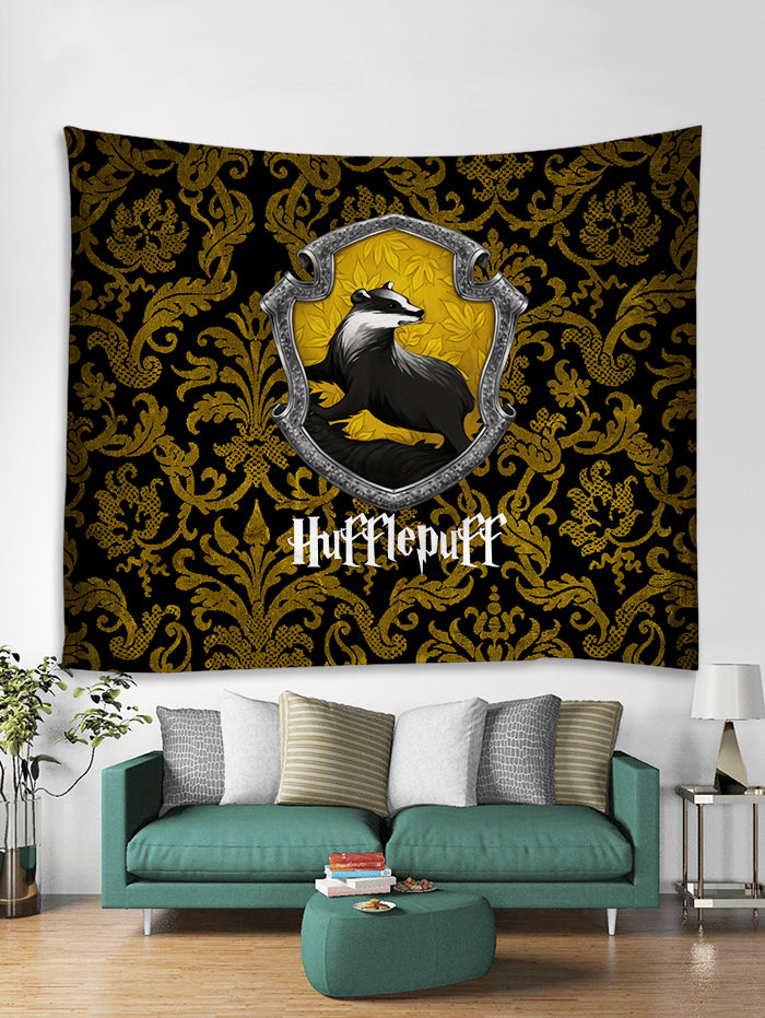 The Hufflepuff Badger Harry Potter 3D Tapestry