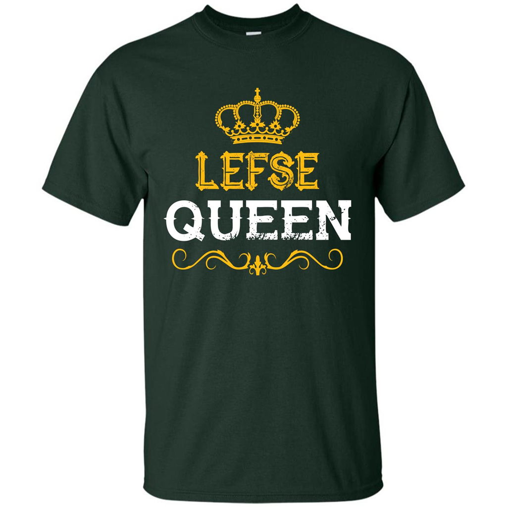 Norsland T-shirt Lefse Queen T-shirt Forest Green