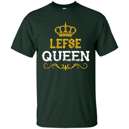 Norsland T-shirt Lefse Queen T-shirt Forest Green