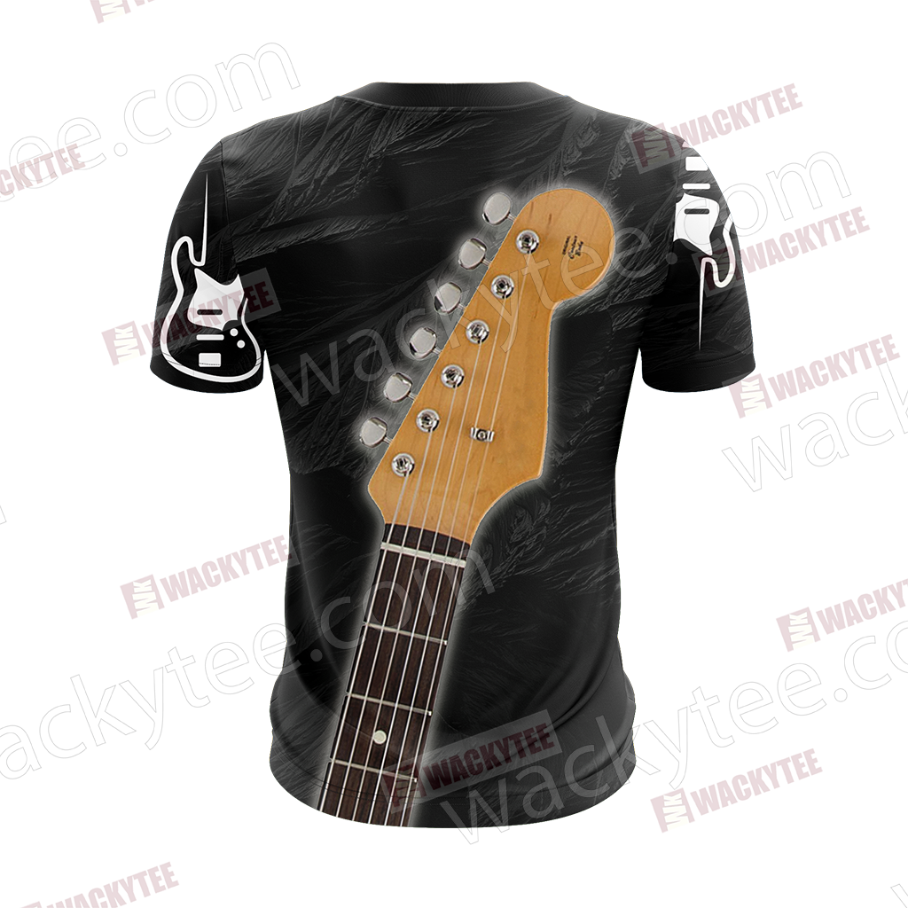 Fender Guitar Unisex 3D T-shirt