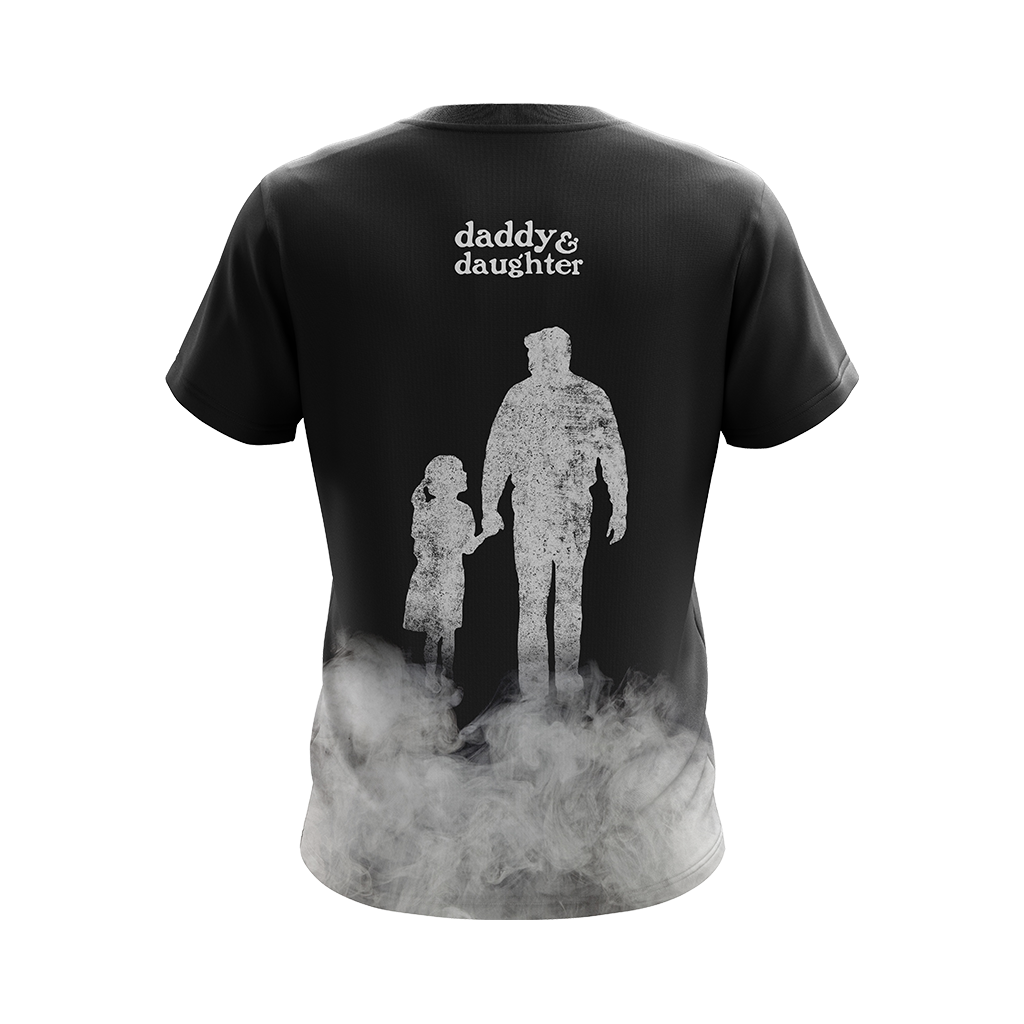 Daddy & Daughter - Not Always Eye To Eye But Always Heart To Heart Unisex 3D T-shirt