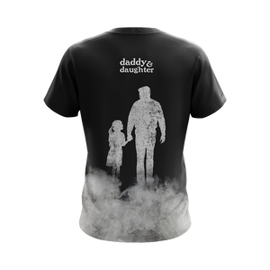 Daddy & Daughter - Not Always Eye To Eye But Always Heart To Heart Unisex 3D T-shirt