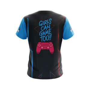 Girls Gamer Gaming Lovers Unisex 3D T-shirt