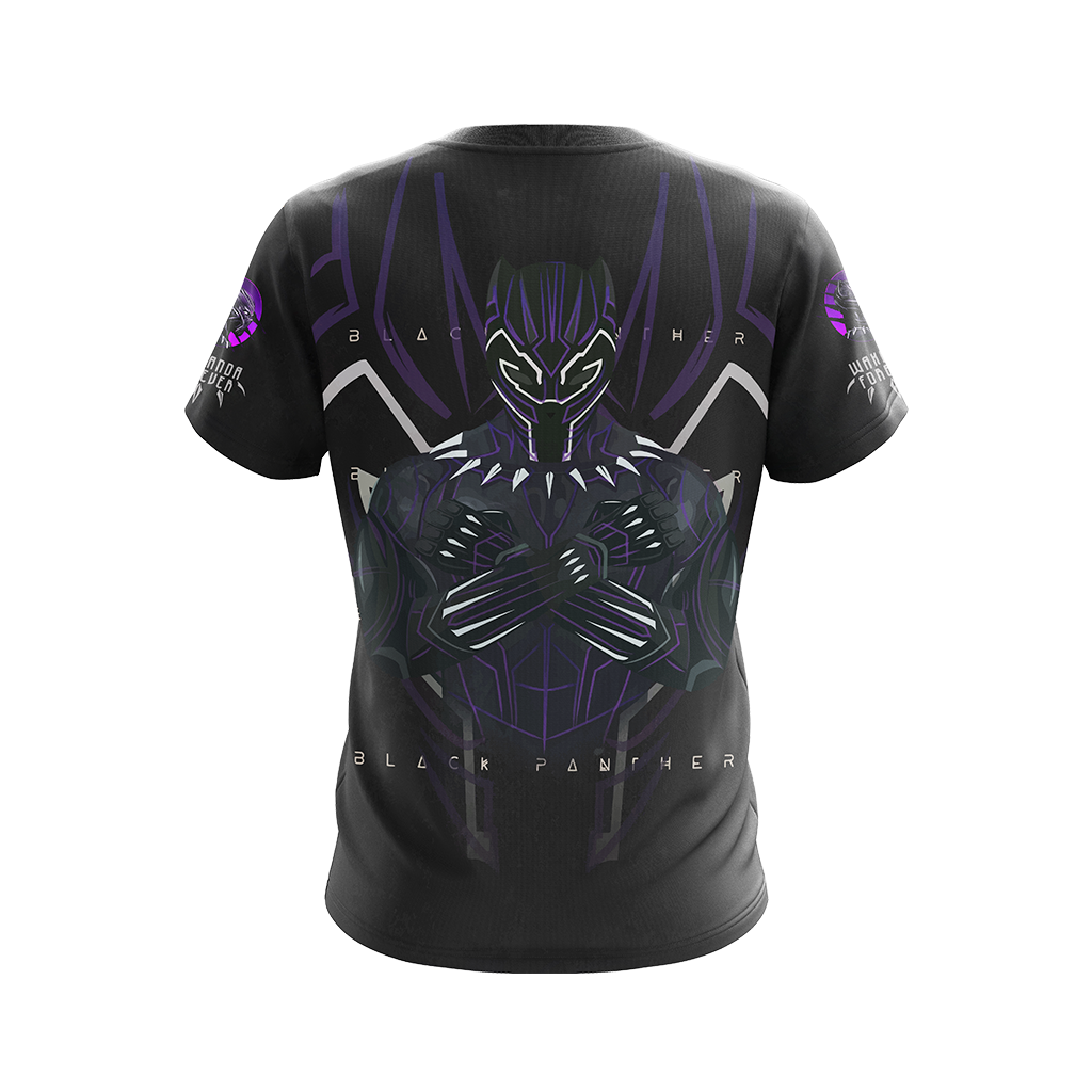 Black Panther Wakanda Forever Unisex 3D T-shirt