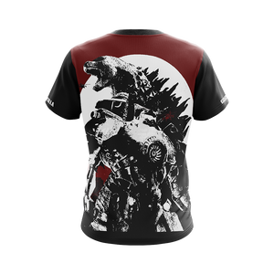 Godzilla New Unisex 3D T-shirt