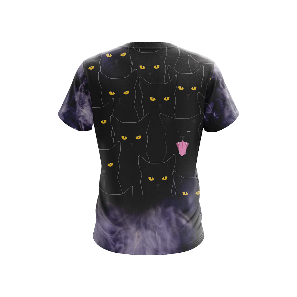 Once You Lived With A Black Cat You Can Never Live Without One Unisex 3D T-shirt