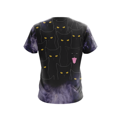 Once You Lived With A Black Cat You Can Never Live Without One Unisex 3D T-shirt