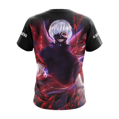 Tokyo Ghoul - Kaneki Ken Unisex 3D T-shirt