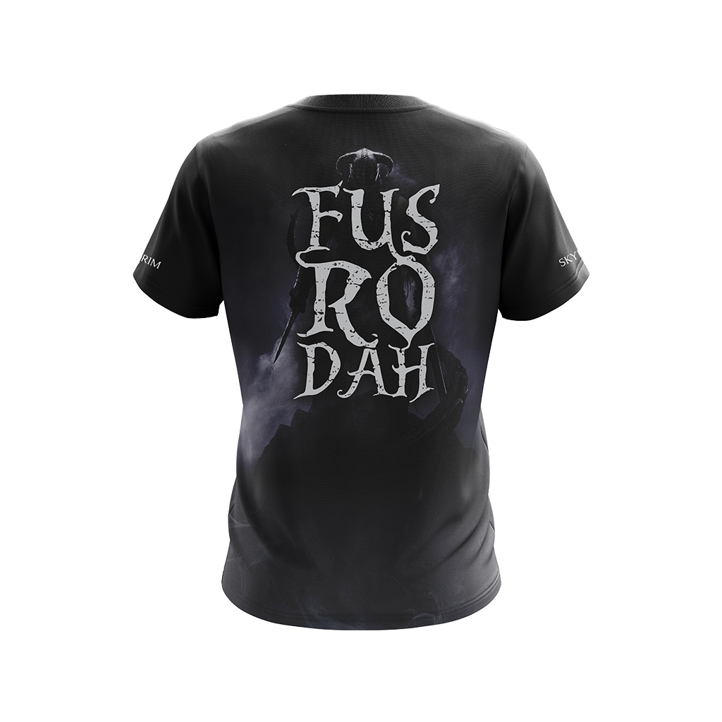 Skyrim Fus Ro Dah Version Unisex 3D T shirt WackyTee