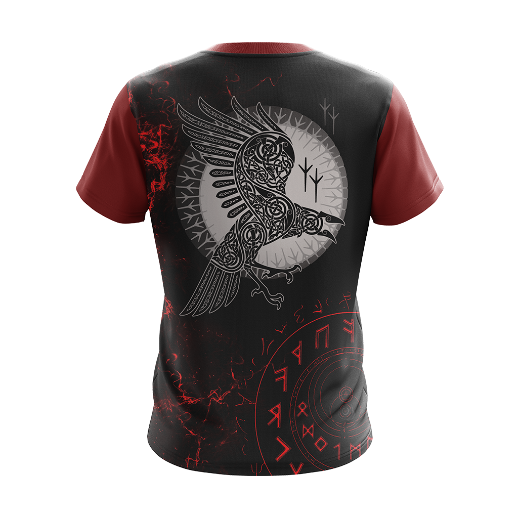 Norse Raven Unisex 3D T-shirt