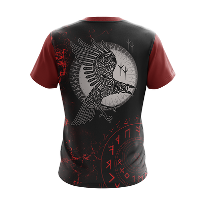Norse Raven Unisex 3D T-shirt