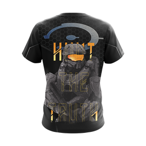 Halo Hunt The Truth Unisex 3D T-shirt