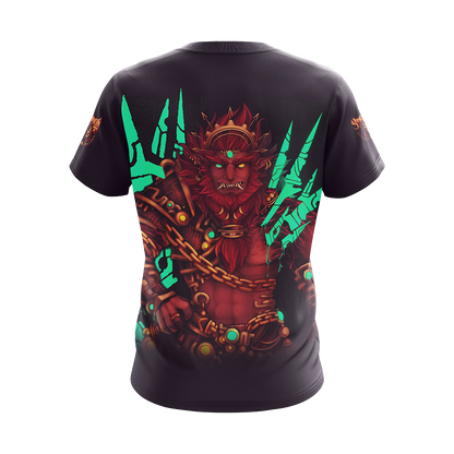 The Legend Of Zelda: Breath Of The Wild (BotW) Ganondorf Unisex 3D T-shirt