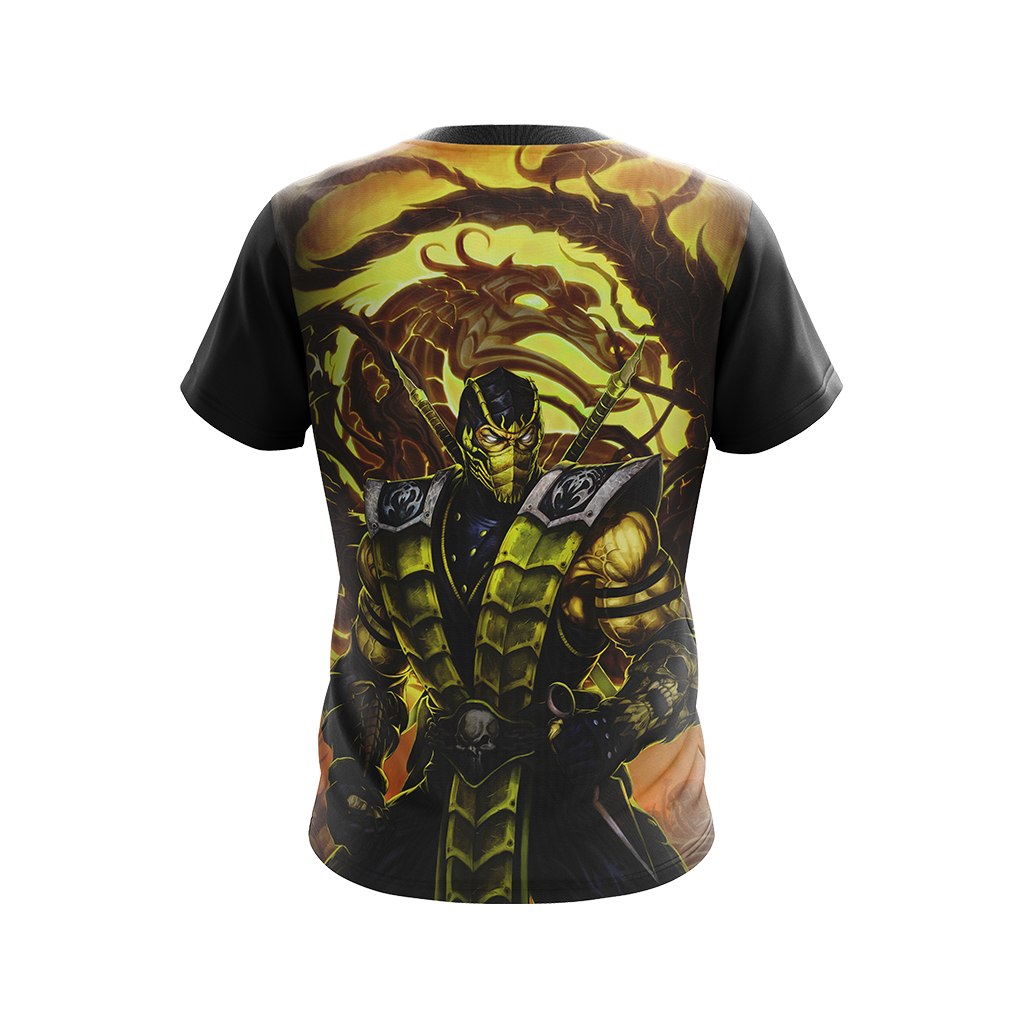 Mortal Kombat Scorpion New Style Unisex 3D T-shirt