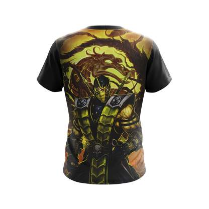 Mortal Kombat Scorpion New Style Unisex 3D T-shirt