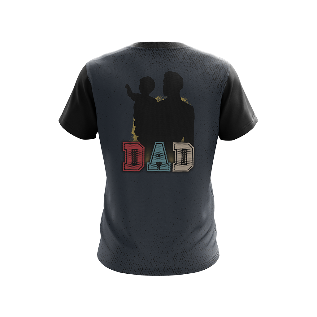 Dad The Man The Myth The Bad Influence Father's Day Unisex 3D T-shirt