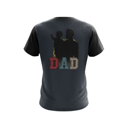Dad The Man The Myth The Bad Influence Father's Day Unisex 3D T-shirt