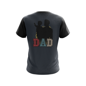 Dad The Man The Myth The Bad Influence Father's Day Unisex 3D T-shirt