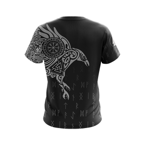 Nordic Warrior Viking Unisex 3D T-shirt Zip Hoodie Pullover Hoodie