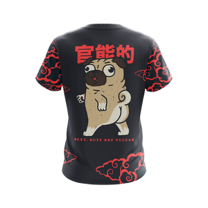 Pug Japanese Dogs Unisex 3D T-shirt