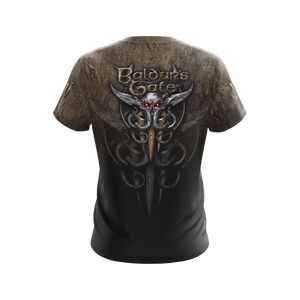 Baldur's Gate 3 Symbol Unisex 3D T-shirt Zip Hoodie   