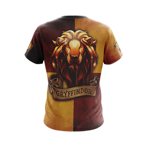 Gryffindor Lion Harry Potter New Look Unisex 3D T-shirt