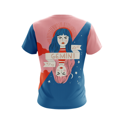 Gemini Birthday Unisex 3D T-shirt