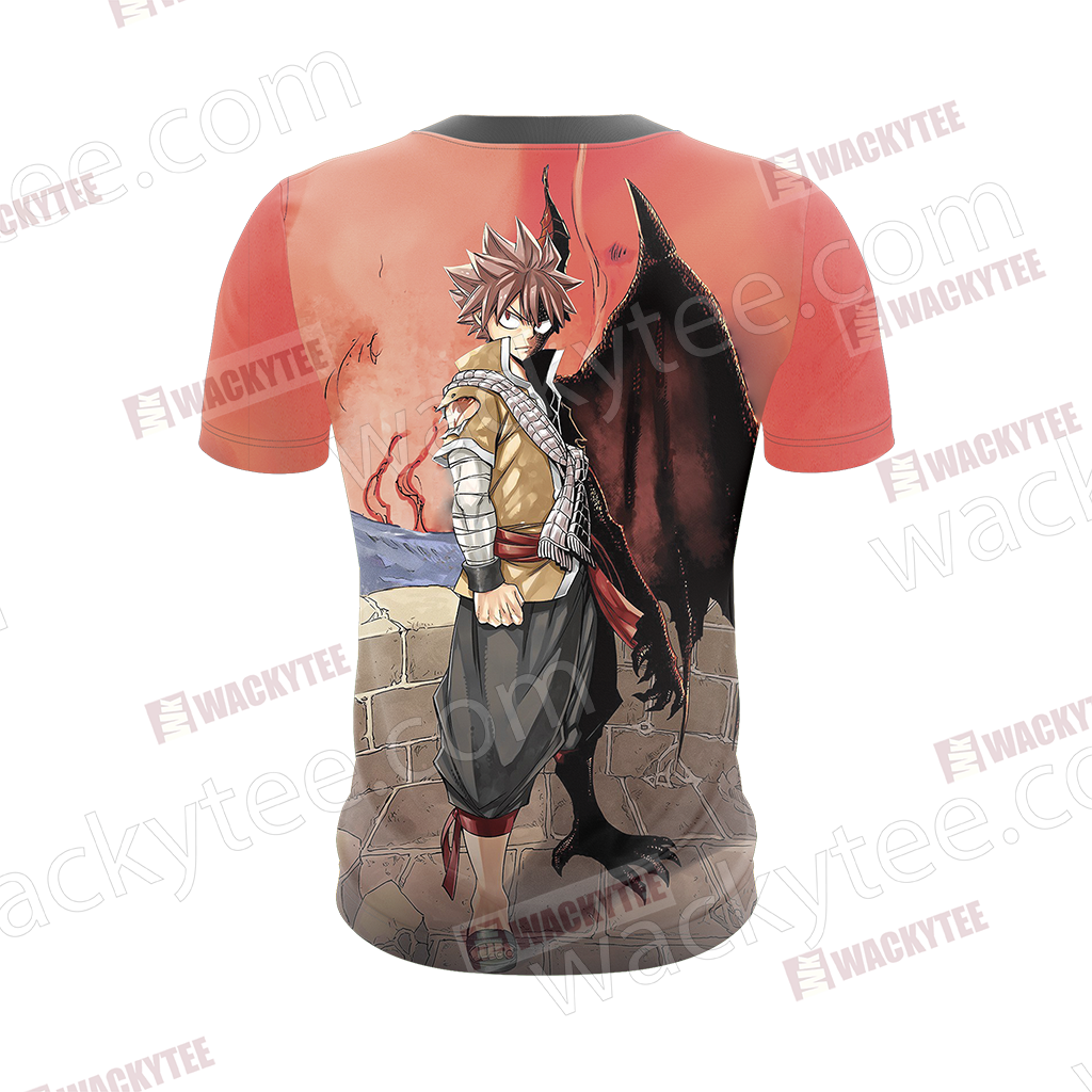 Fairy Tail: Dragon Cry Natsu Dragneel Unisex 3D T-shirt