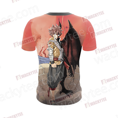 Fairy Tail: Dragon Cry Natsu Dragneel Unisex 3D T-shirt