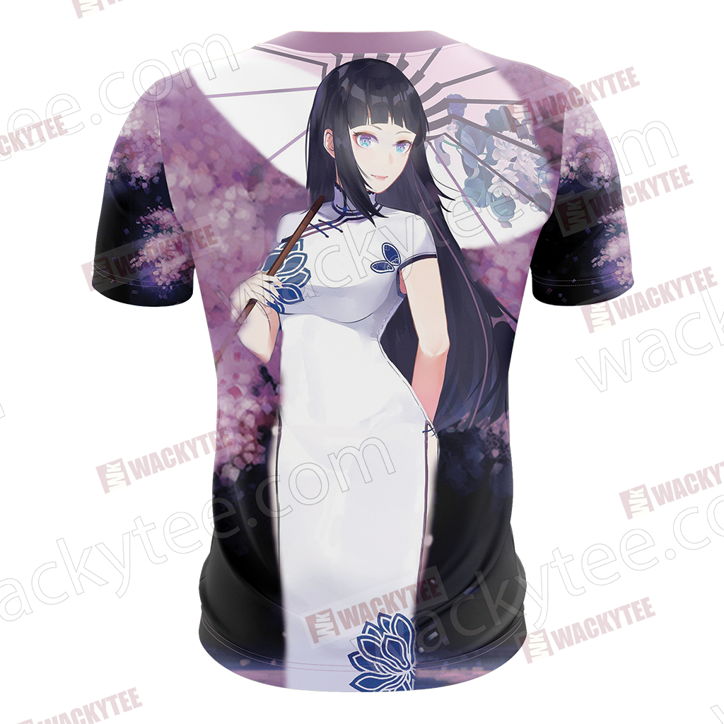 Naruto Hyuga Hinata Unisex 3D T-shirt